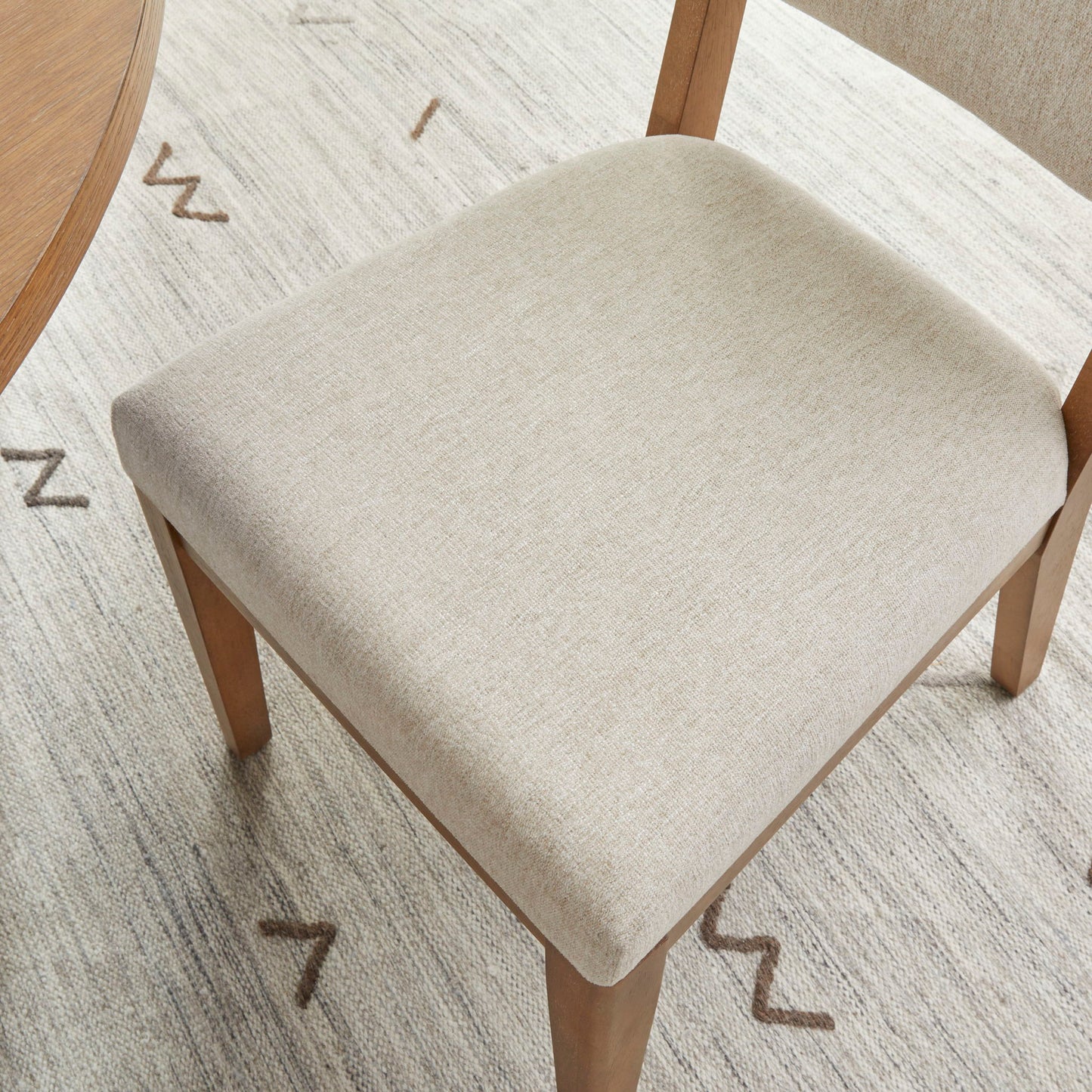 Millwork - Counter Chair (Set of 2) - White / Light Brown