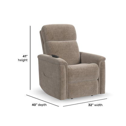 Luma - Petite Power Lift Recliner With Power Headrest, Lumbar, Heat & Massage