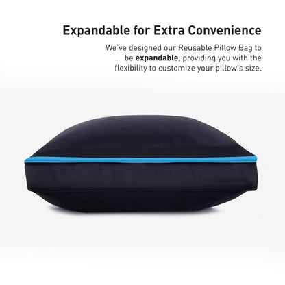 Travel Pillow Bag - Black