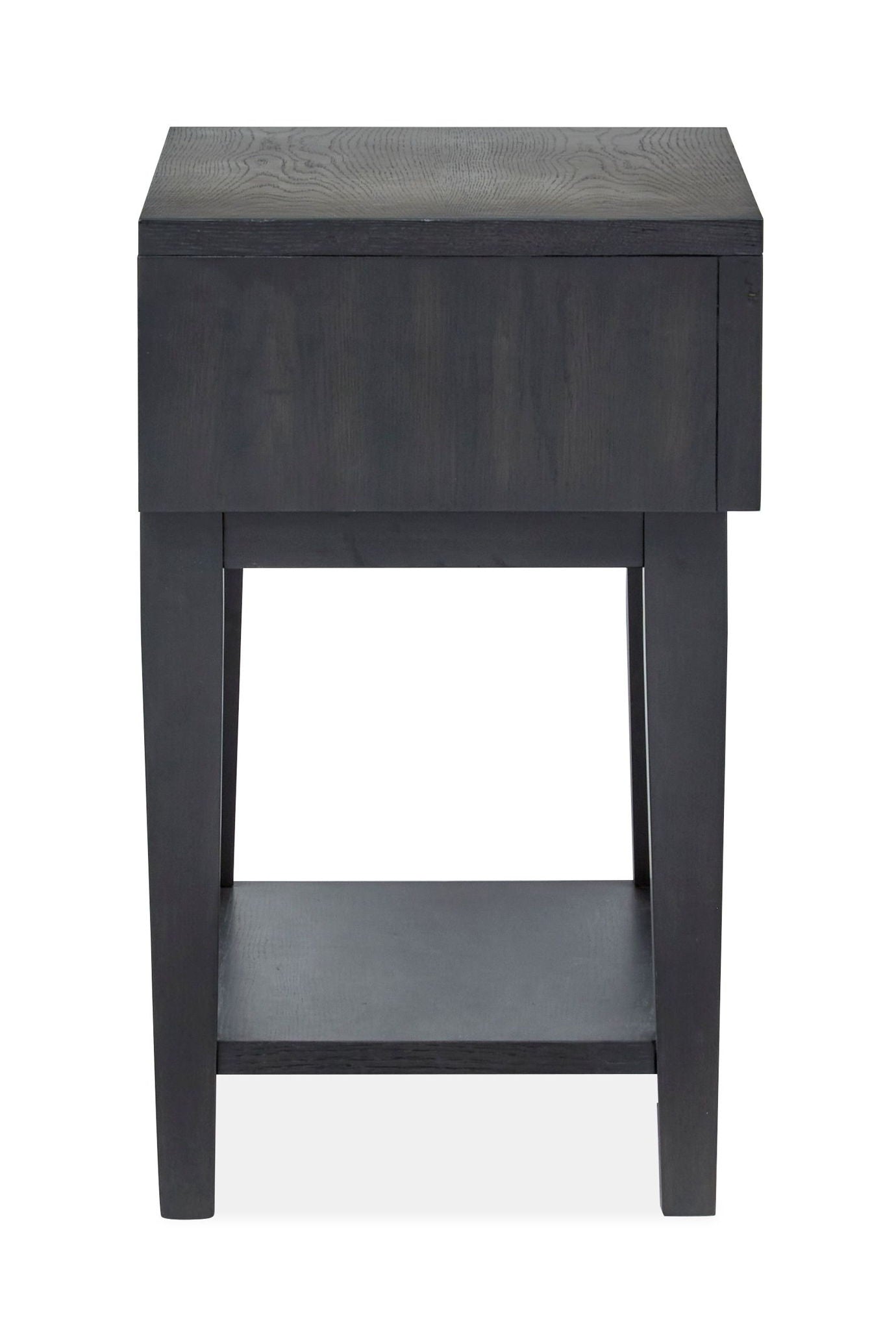 Lindon - Dark Open Nightstand - Coffee Bean
