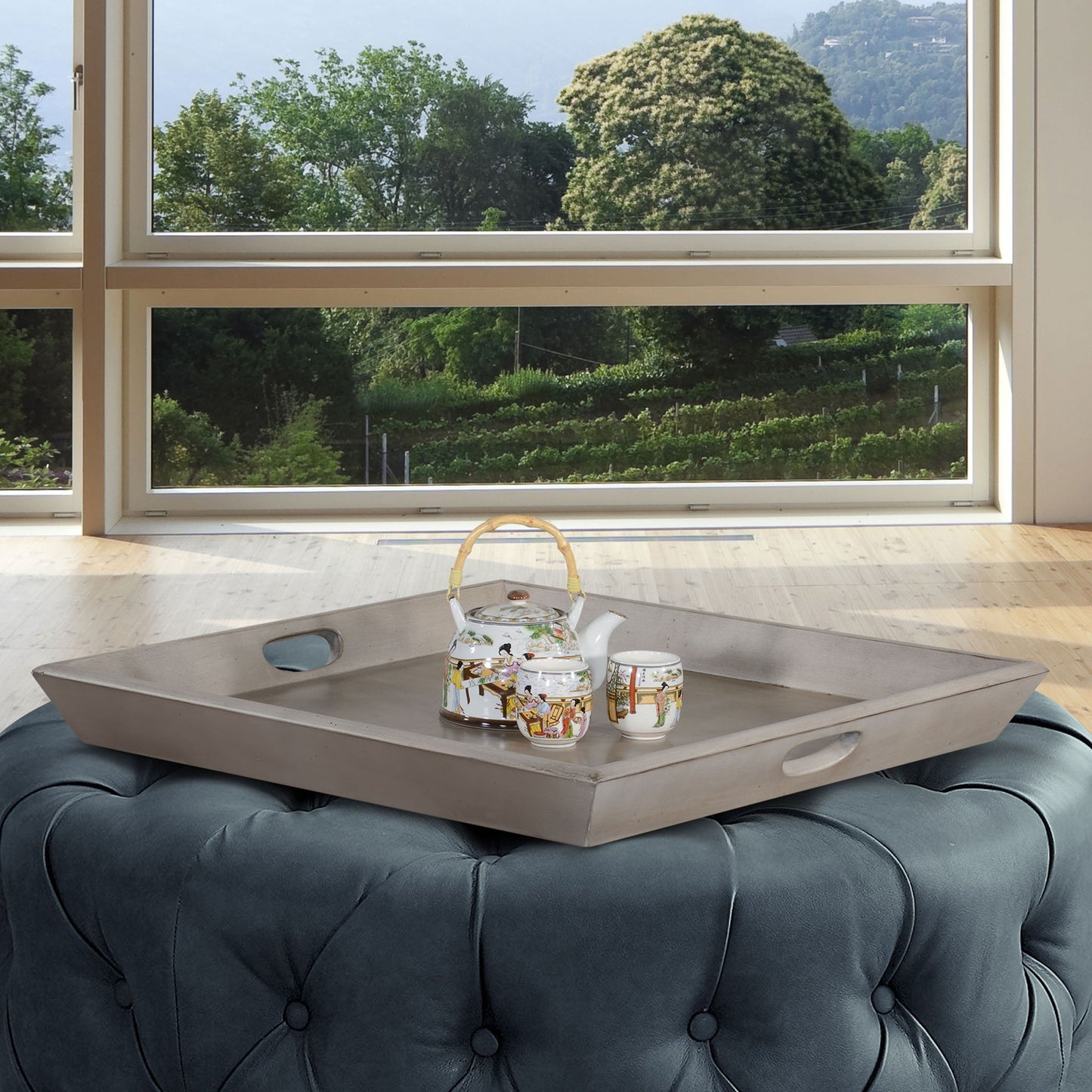 Westwood - Ottoman Tray - Taupe