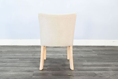 Amora - Contemporary Upholstered Dining Chair (Set of 2) - Bergen Oak