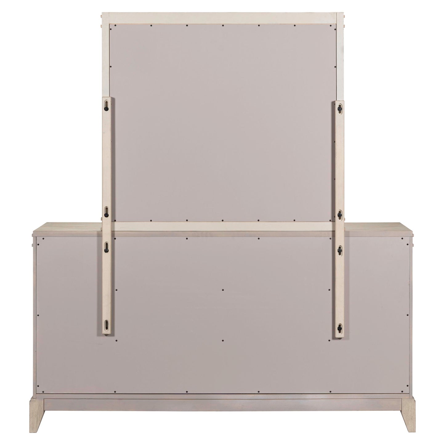 New Haven - Dresser & Mirror - Sanctuary White