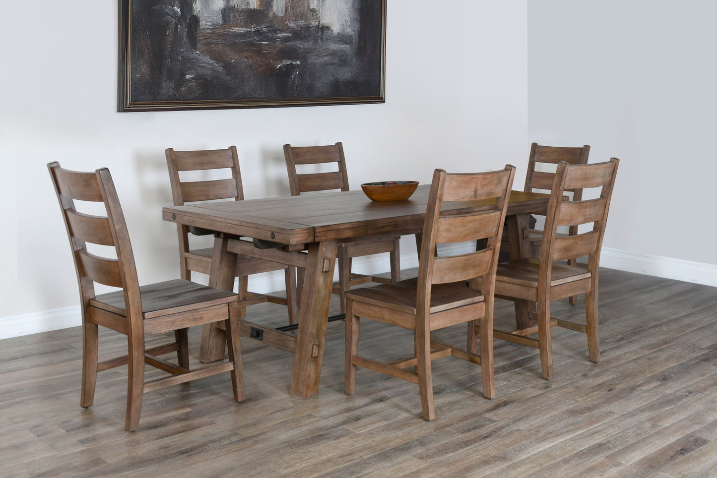 Doe Valley - Wood Dining Table With Extensions With Turnbuckle - Buckskin