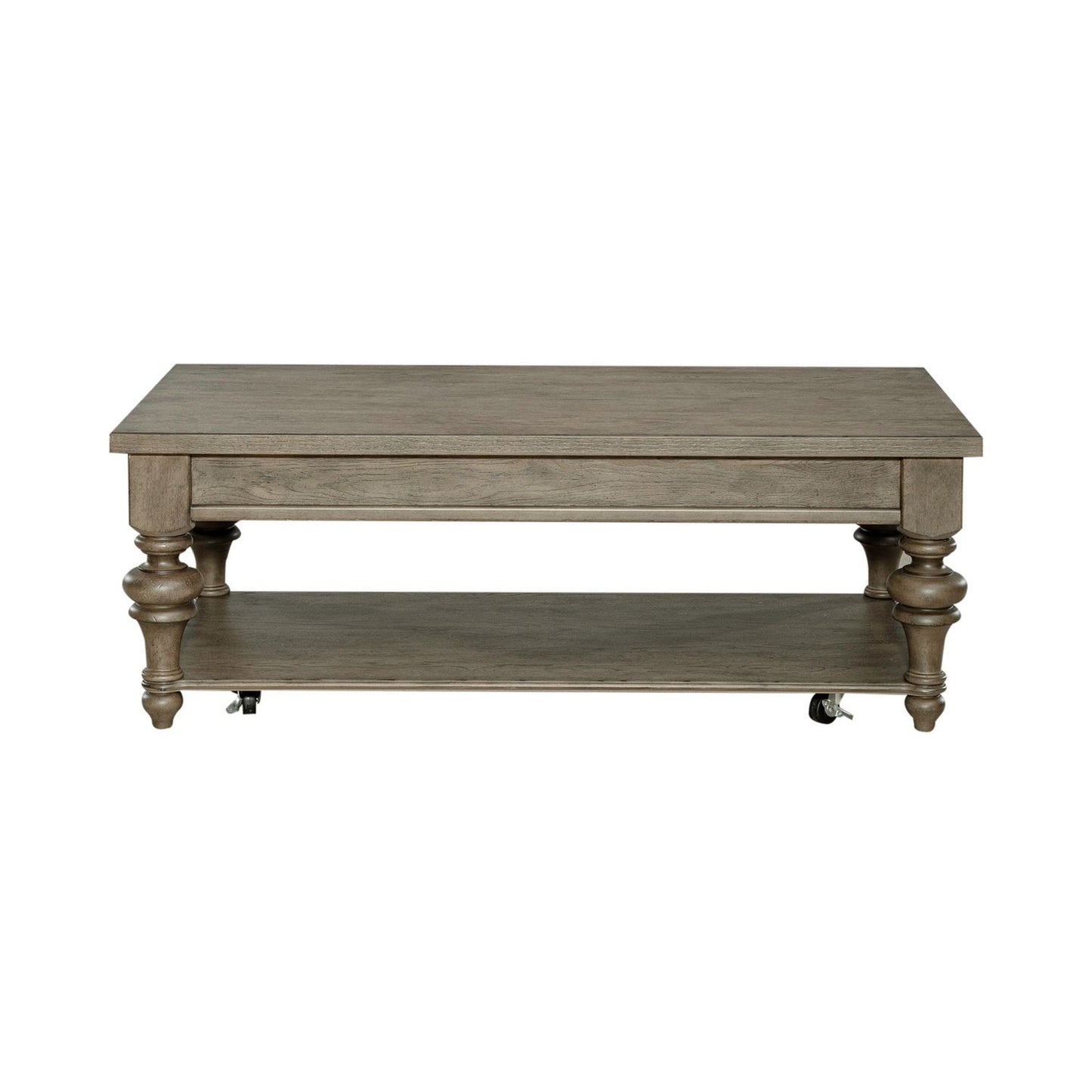 Americana Farmhouse - Rectangular Cocktail Table - Dusty Taupe
