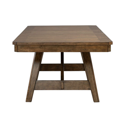 Carolina Park - Trestle Table - Amber Brown