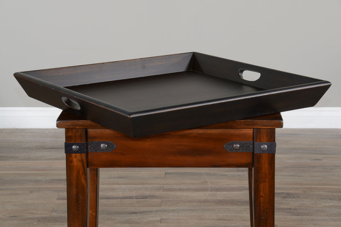 Ottoman Tray - Black Walnut