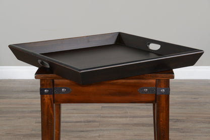 Ottoman Tray - Black Walnut