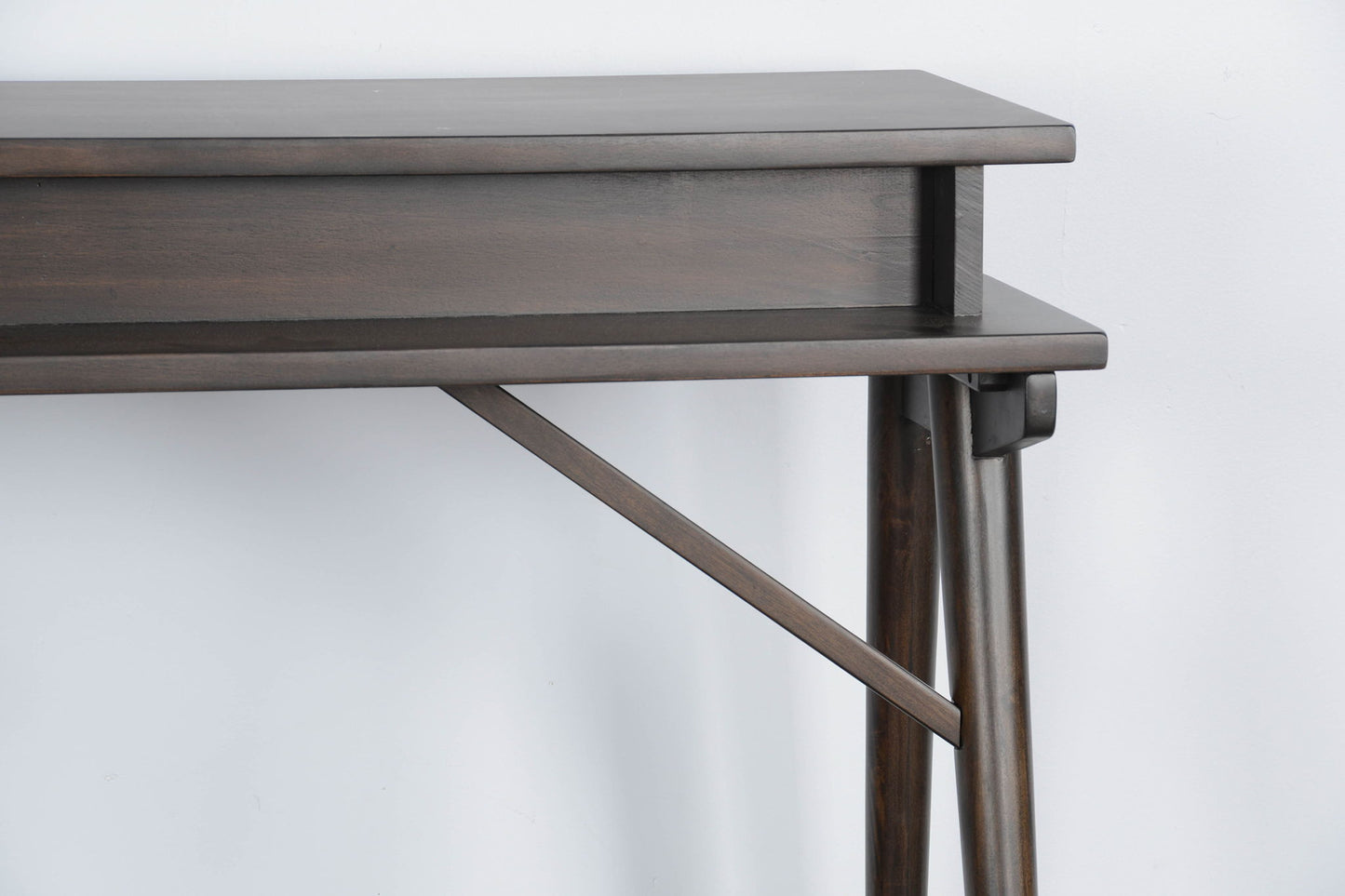 Americana - Console Table With USB Power Pack - Dark Brown