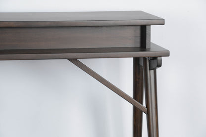 Americana - Console Table With USB Power Pack - Dark Brown