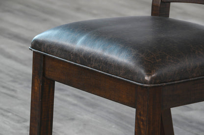 Homestead - Yellowstone Ladderback Dining Chair (Set of 2) - Tobacco Leaf