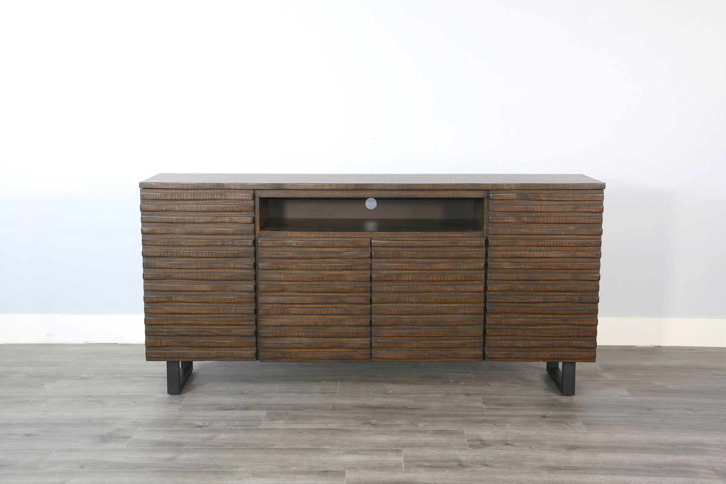 Homestead - Sled 72" Media Console - Tobacco Leaf