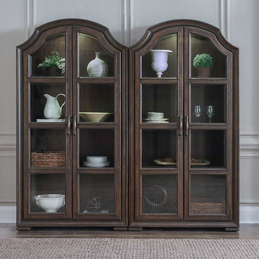 Providence Park - Bunching Cabinet (Set of 2) - Chateau Brown