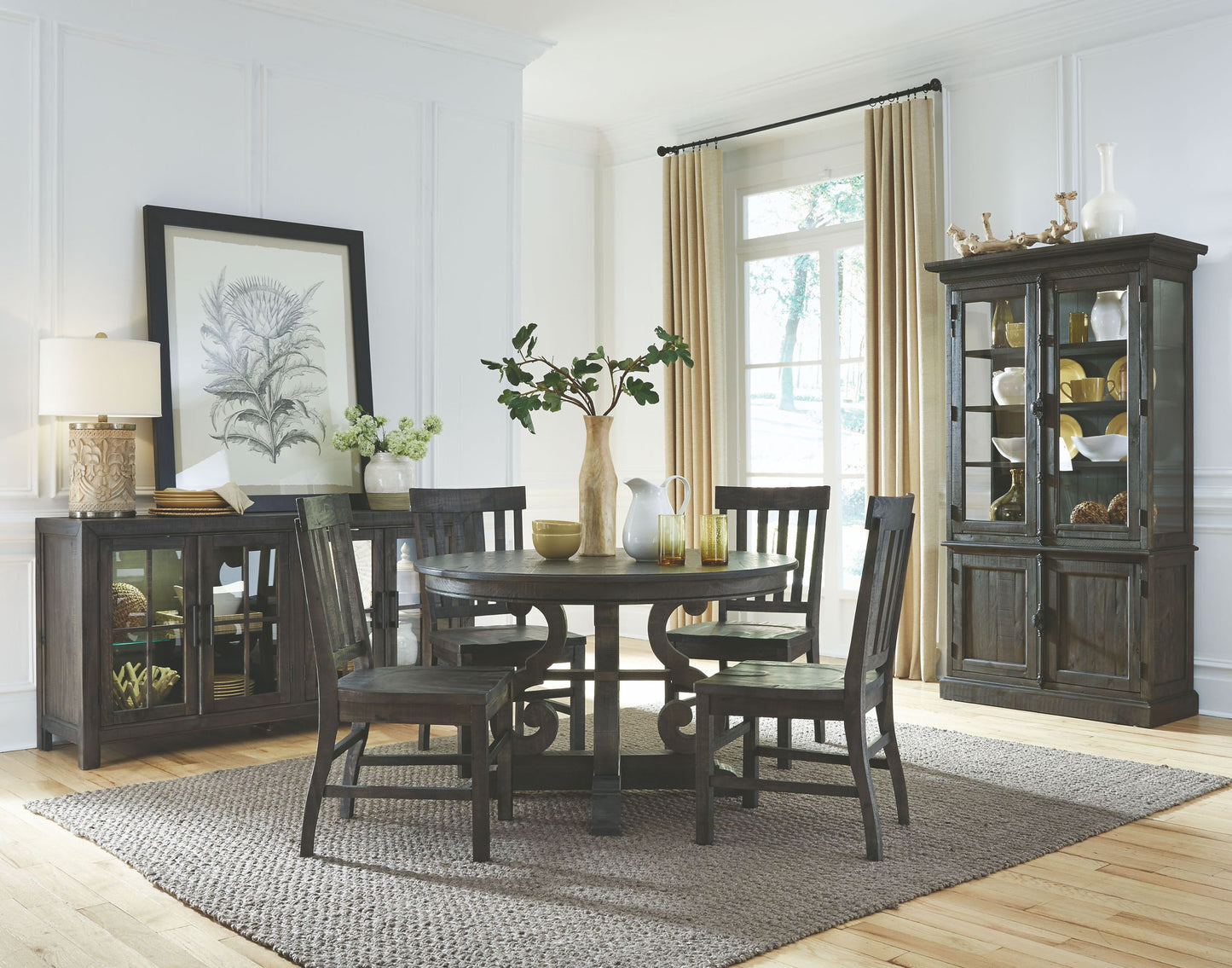 Bellamy - Dining Side Chair (Set of 2) - Peppercorn