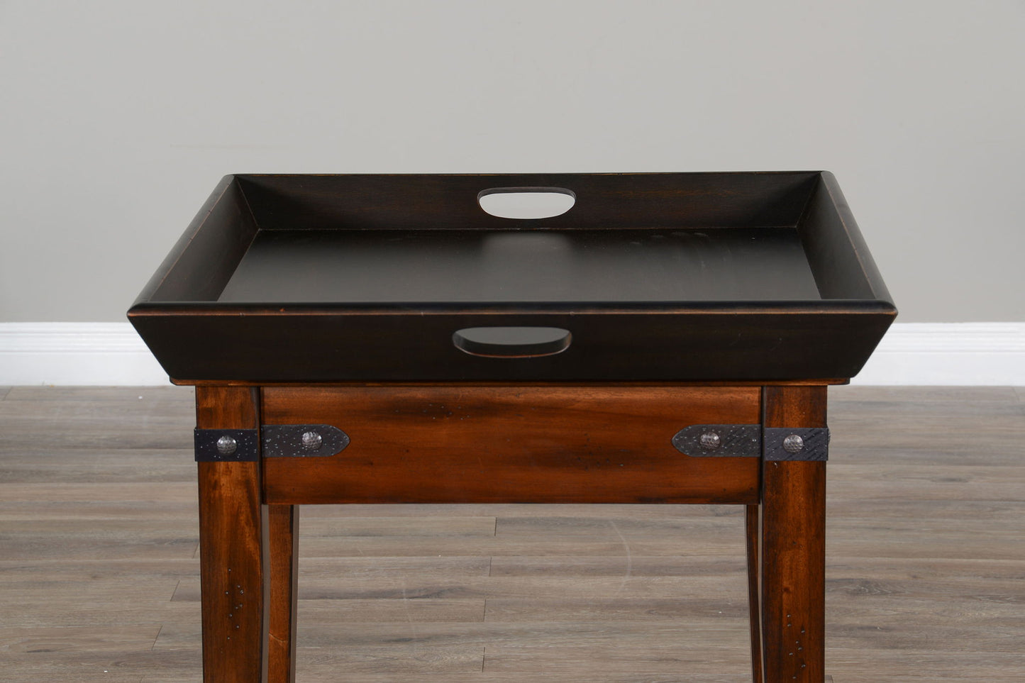 Ottoman Tray - Black Walnut