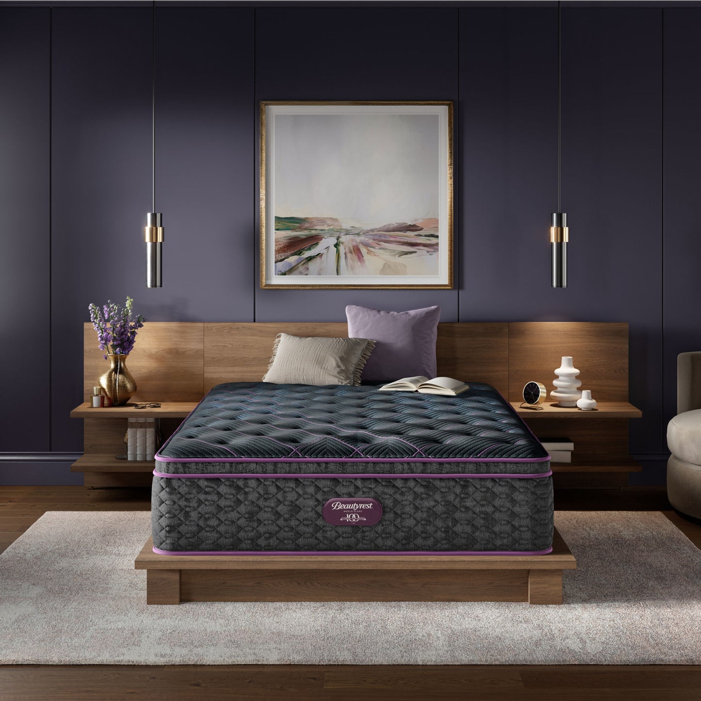 Beautyrest World Class - Level Three Plush Pillow Top Mattress