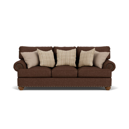 Patterson - Fabric Sofa, Nailhead Trim