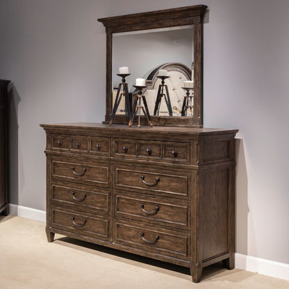 Paradise Valley - 8 Drawer Dresser - Saddle Brown