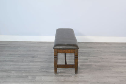 Homestead - Bench, Cushion Seat - Tobacco Leaf