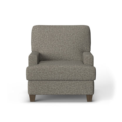 Moxy - Fabric Chair, Straight Track Arms