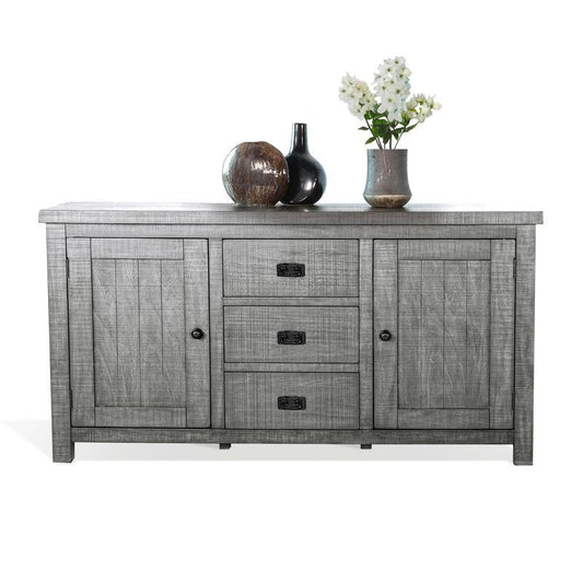 Alpine - Dining Wood Buffet - Gray