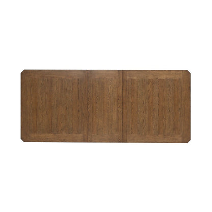 Carolina Park - Rectangular Leg Table - Amber Brown