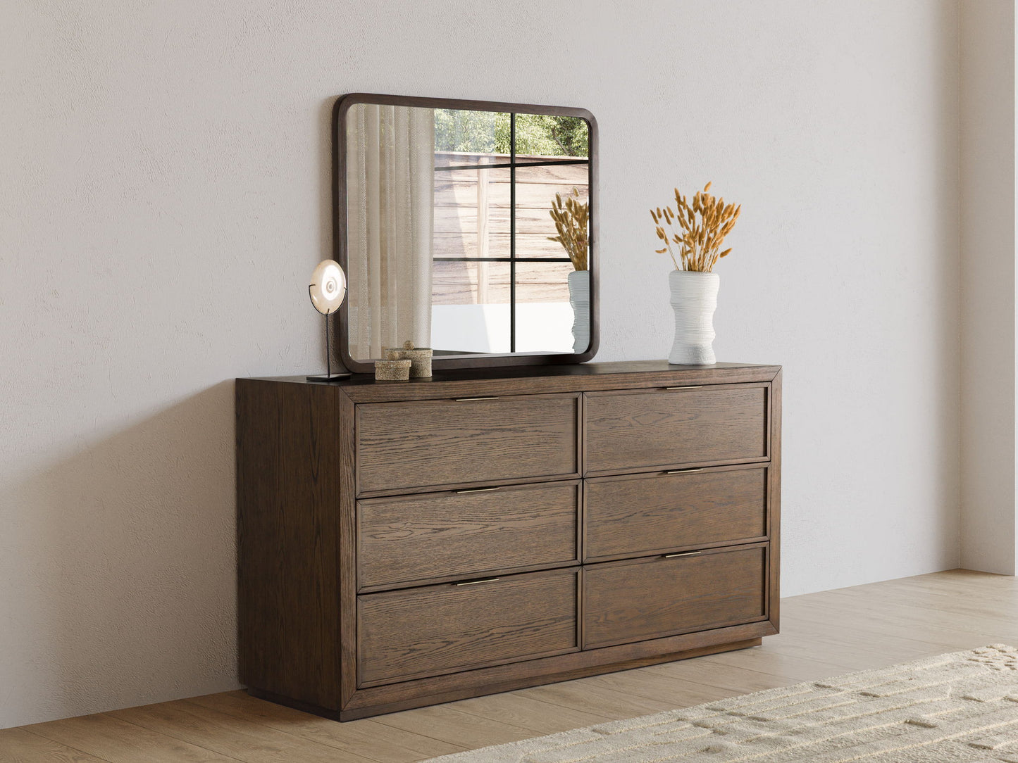 Athens - Mirror - Dark Brown
