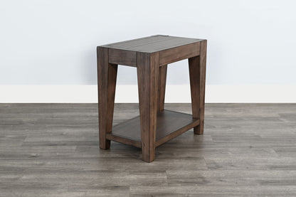 Doe Valley - Mahogany Wood Coffee Table With Casters