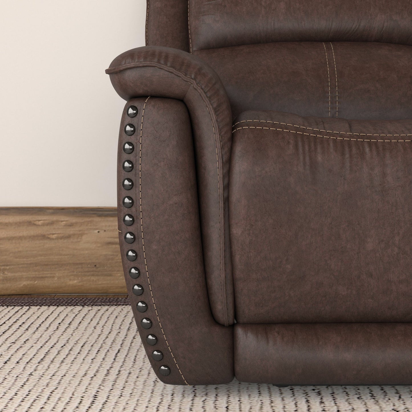 Beau - Power Recliner With Power Headrest