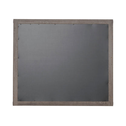 Lakeside Haven - Landscape Mirror - Brownstone