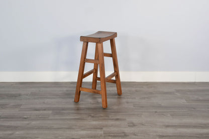 Sedona - Saddle Seat Stool With Wood Seat