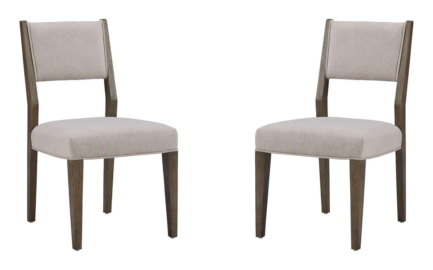 Kavanaugh - Dining Side Chair With Upholstered Seat& Back With o Slats (Set of 2) - Gray