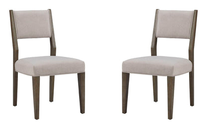 Kavanaugh - Dining Side Chair With Upholstered Seat& Back With o Slats (Set of 2) - Gray
