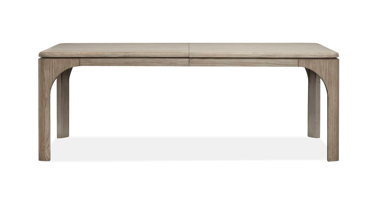 Braelyn - Extendable Rectangular Dining Table - Dorian Gray