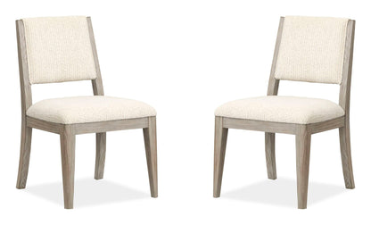 Braelyn - Upholstered Side Chair (Set of 2) - Dorian Gray
