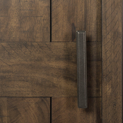 Thornwood Hills - Sliding Door Chest - Rock Beaten Brown