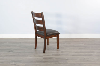 Tuscany - Ladderback Chair, New-Cushion Seat (Set of 2) - Vintage Mocha