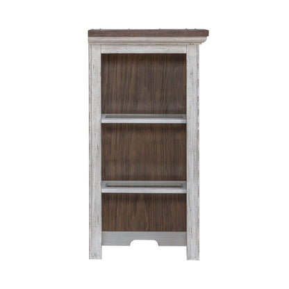 River Place - Right Pier Top - Riverstone White & Tobacco
