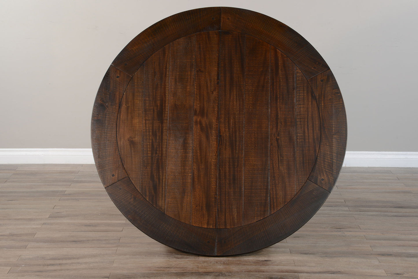 Homestead - Round Counter Height Dining Table - Tobacco Leaf