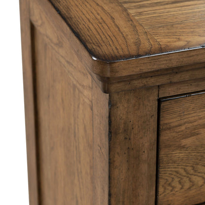 Carolina Park - 7 Drawer Dresser - Amber Brown