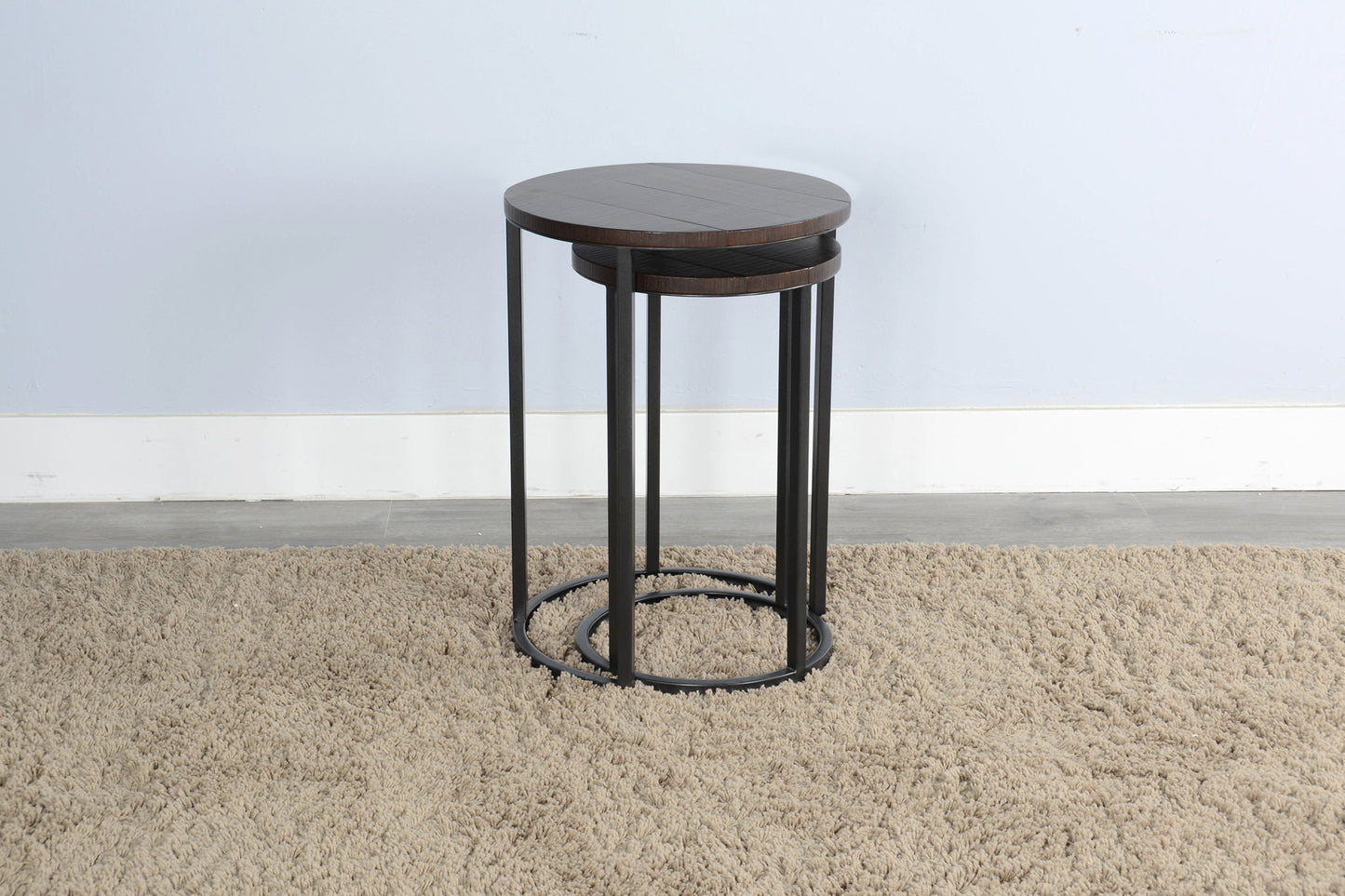 Homestead - Nesting Table Set - Dark Brown