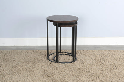 Homestead - Nesting Table Set - Dark Brown