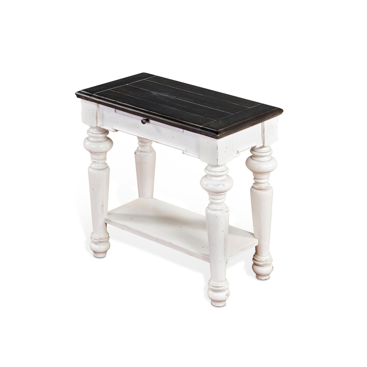 Carriage House - Coffee Table - Cottage White / Europen Dark