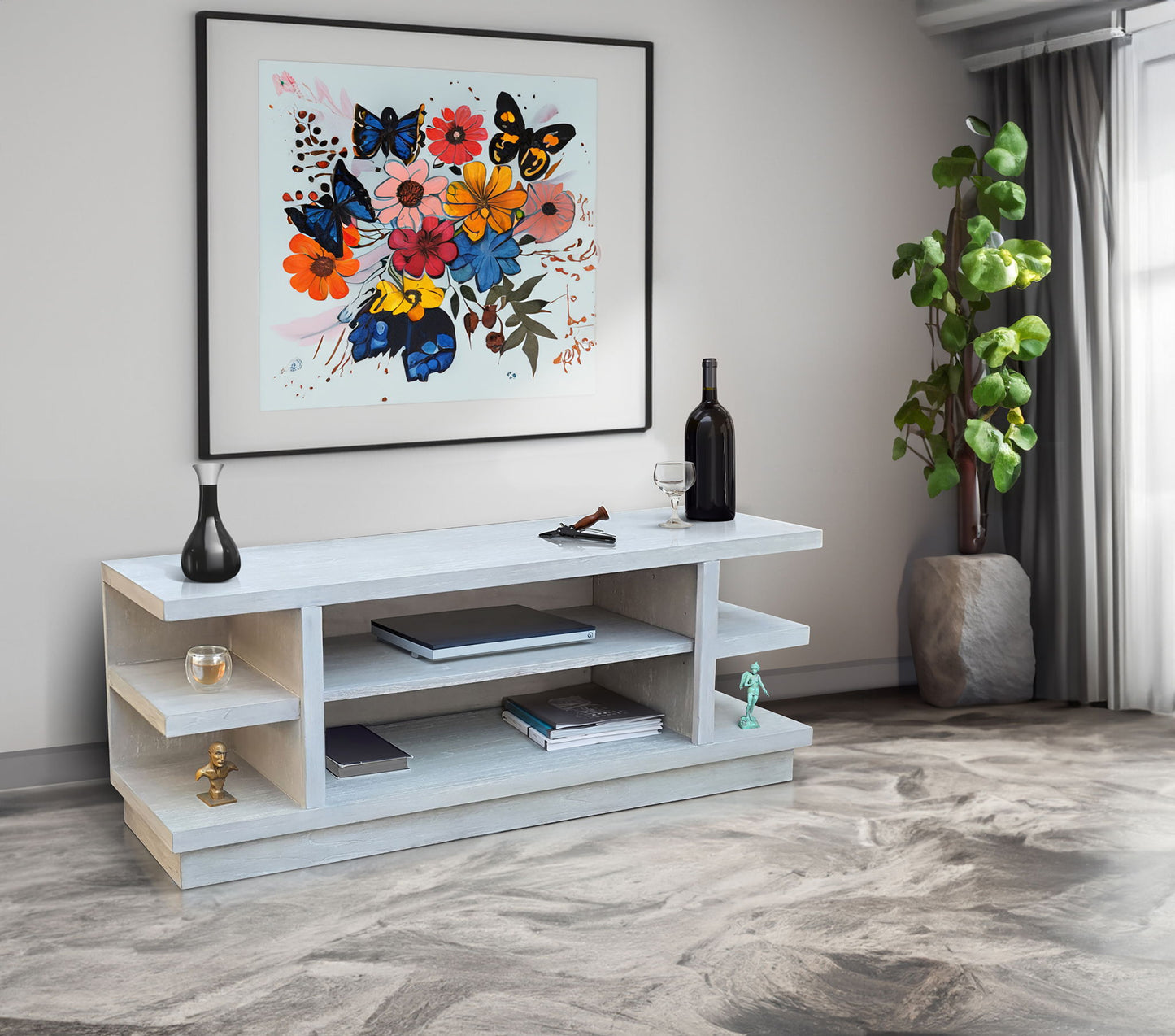 3680Lg - Console - Light Gray