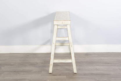 Marina - Bench With Wood Seat