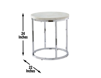 Echo - Marble Top Round Table