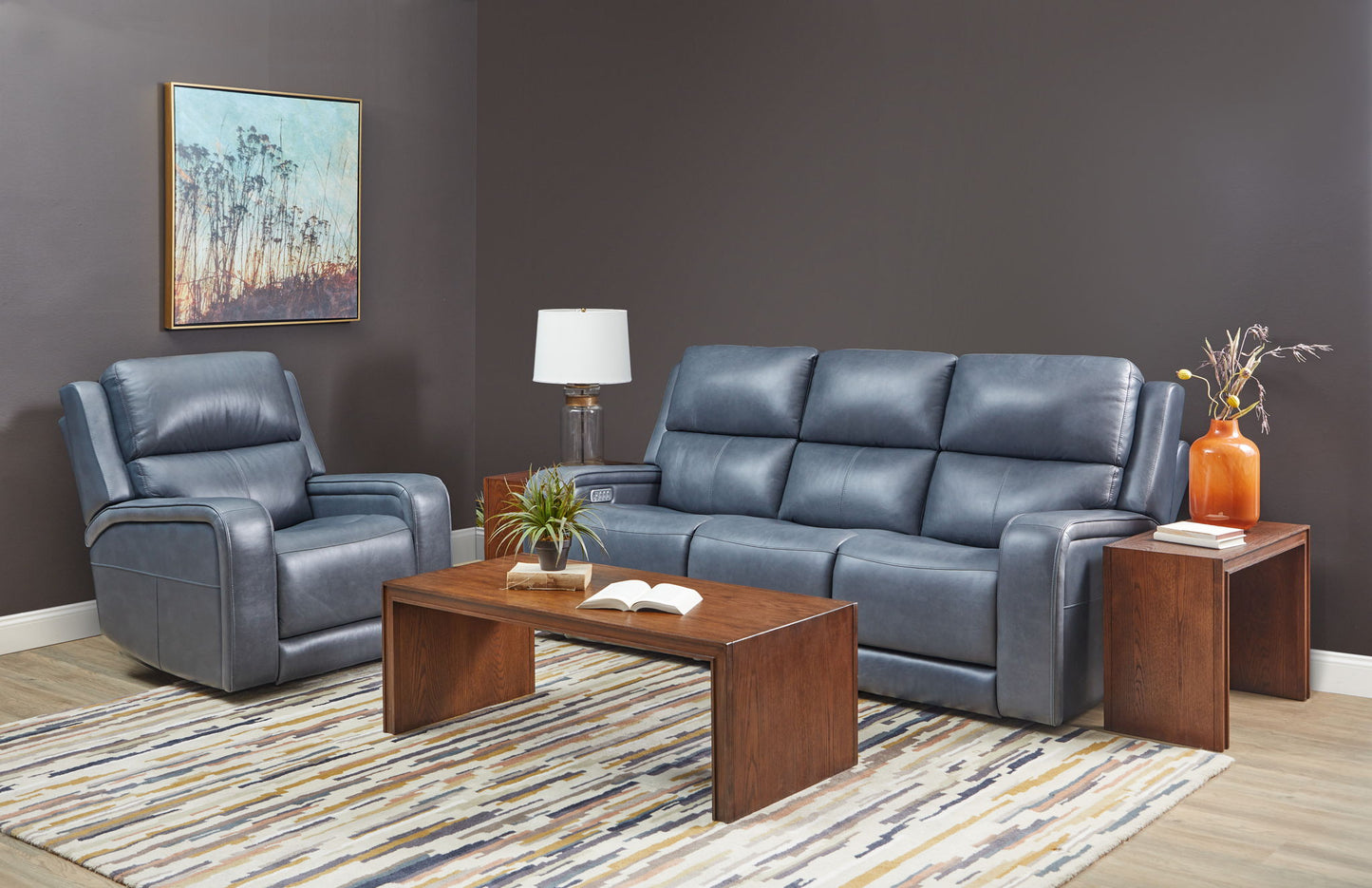 Oasis - Power Recliner With Power Headrest, Lumbar, Heat & Massage