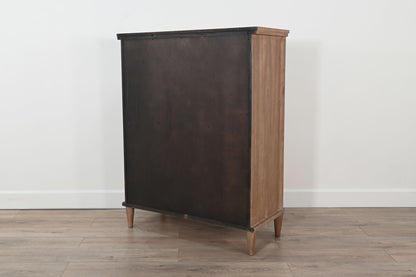 5-Drawer Chest With Tapered Legs - Oak Grove