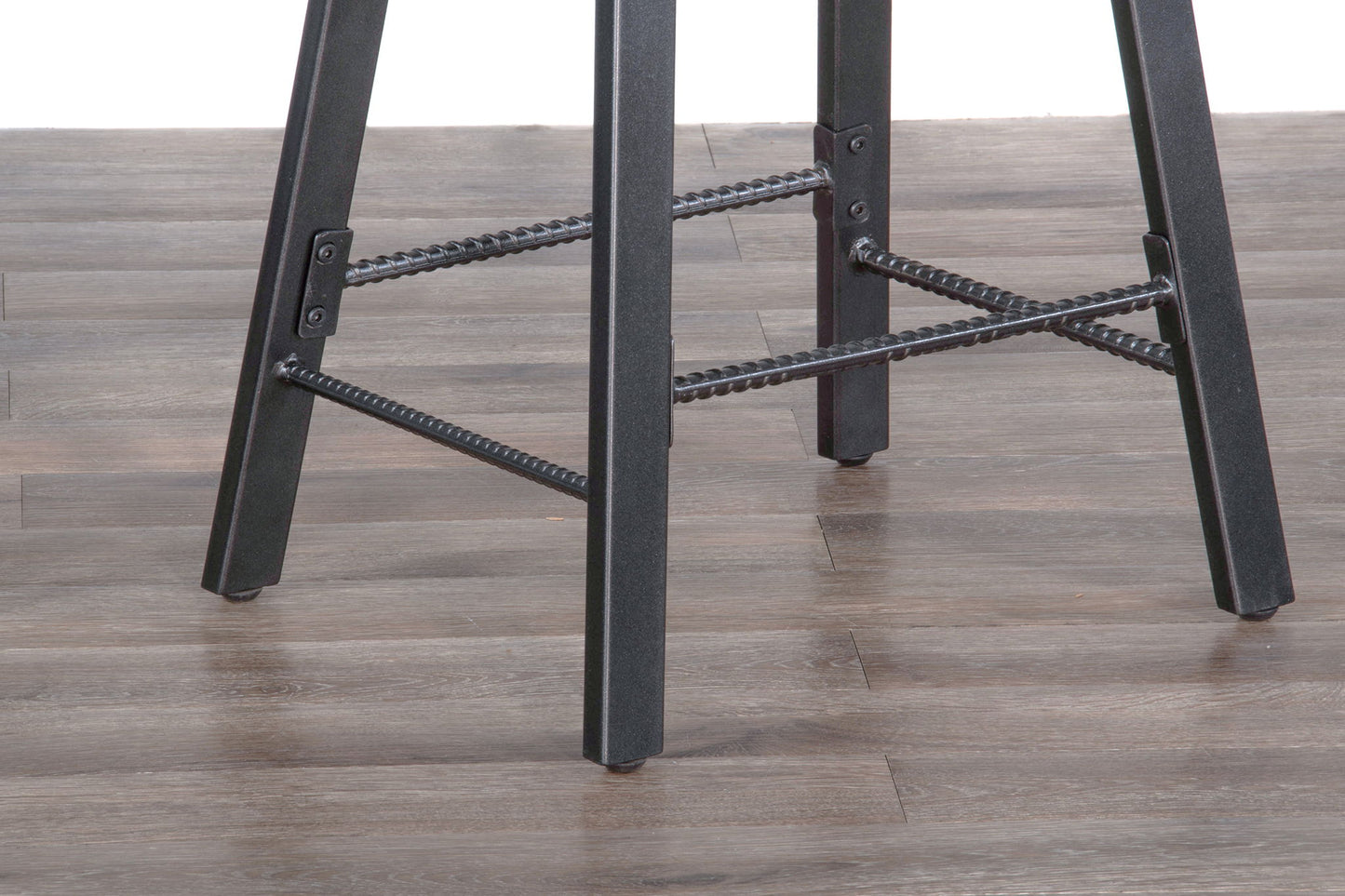 Homestead - Counter Metal Saddle Stool (Set of 2) - Tobacco Leaf