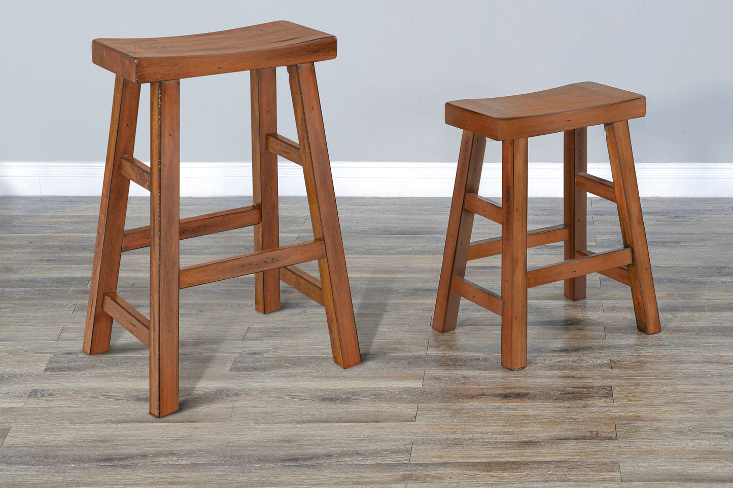 Sedona - Saddle Seat Stool With Wood Seat